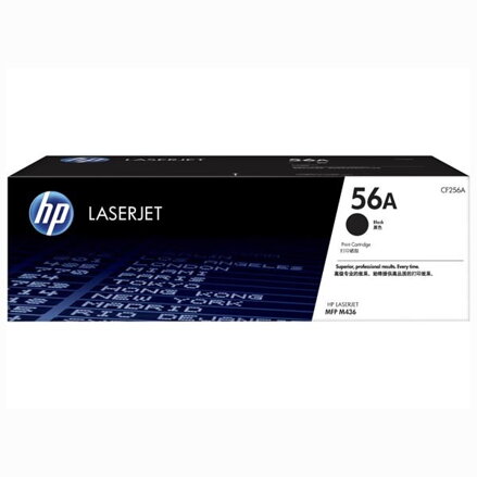 HP originál toner CF256A, black, 7400str., HP 56A, HP LaserJet MFP M436n, M436nda, M430, O, čierna