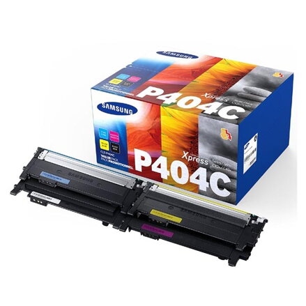 HP originál toner SU365A, CLT-P404C, CMYK, 1500, 3*1000str., P404C, 4 pack, Samsung XPRESS C430W, SL-C480W, MULTIXPRESS C9252NA, O