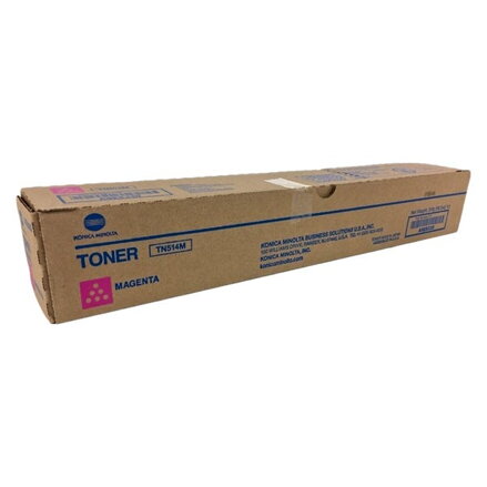 Konica Minolta originál toner TN514M, magenta, 26000str., A9E8350, Konica Minolta Bizhub C458, C558, C658, O, purpurová