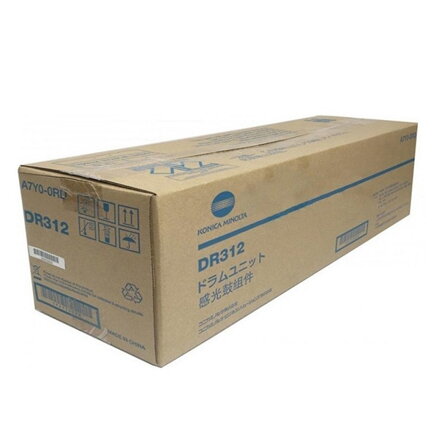 Konica Minolta originál válec DR-312, A7Y00RD, black, 80000str., čierna