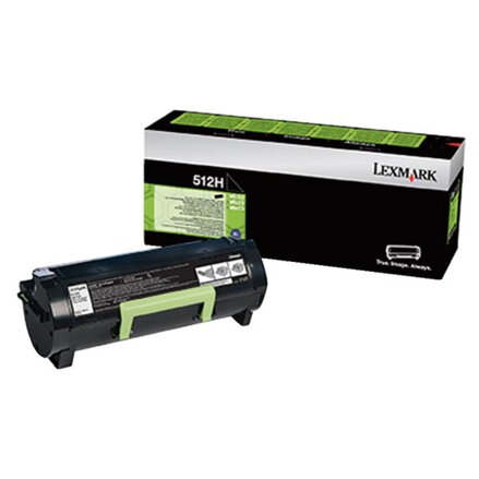 Lexmark originál toner 51F2H0E, black, 5000str., high capacity, return, Lexmark MS-Serie 415, 415 DN, O, čierna