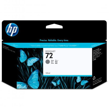 HP originál ink C9374A, HP 72, grey, 130ml, HP Designjet T1100, T770, šedá