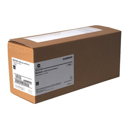 Konica Minolta originál toner AADW050, black, 25000str., TNP-53, return, Konica Minolta Bizhub 4702P, O, čierna