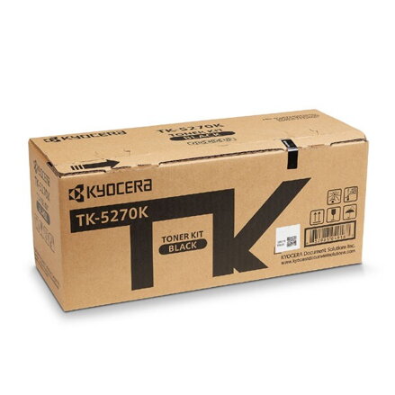 Kyocera originál toner TK-5270K, black, 8000str., 1T02TV0NL0, Kyocera ECOSYS M6230cidn, M6630cidn, P6230cdn, O, čierna