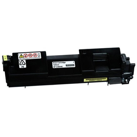 Ricoh originál toner 408187, yellow, 5000str., Ricoh SP C360DNw, O, žltá