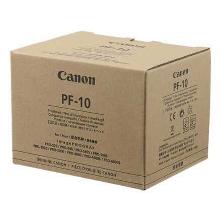 Canon originál tlačová hlava PF10, 0861C001, Canon iPF-2000, 4000, 4000S, 6000, 6000S, čierna