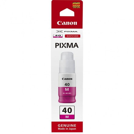 Canon originál ink 3401C001, magenta, 7700str., 70ml, GI-40 M, Canon PIXMA G5040,G6040, purpurová