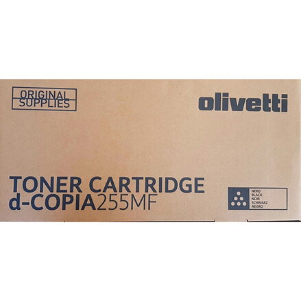 Olivetti originál toner B1272, black, 15000str., Olivetti D-Copia 255 MF, O, čierna