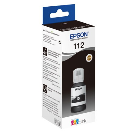 Epson originál ink C13T06C14A, black, 1ks, Epson L15150, L15160, čierna