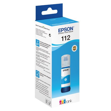 Epson originál ink C13T06C24A, cyan, 1ks, Epson L15150, L15160, azurová