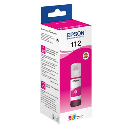 Epson originál ink C13T06C34A, magenta, 1ks, Epson L15150, L15160, purpurová