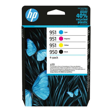 HP originál ink 6ZC65AE, CMYK, HP 950/951, HP 4-pack Officejet Pro 276dw 8100 ePrinter