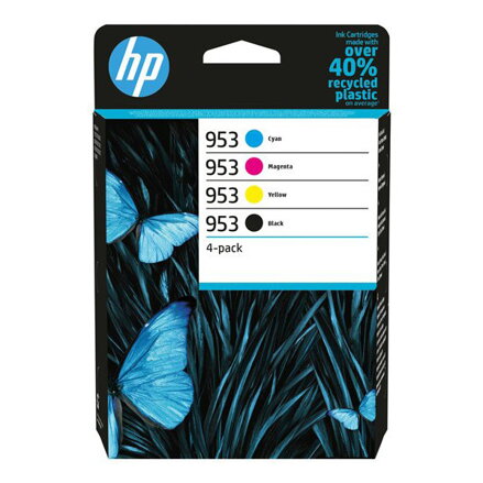 HP originál ink 6ZC69AE#301, HP 953, CMYK, blister, HP 4-pack Officejet Pro 8218,8710,8720,8740