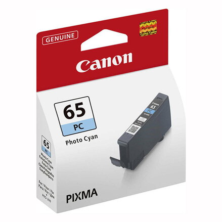 Canon originál ink CLI-65PC, photo cyan, 12.6ml, 4220C001, Canon Pixma Pro-200, photo cyan