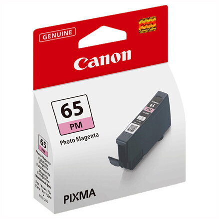 Canon originál ink CLI-65PM, photo magenta, 12.6ml, 4221C001, Canon Pixma Pro-200, photo magenta