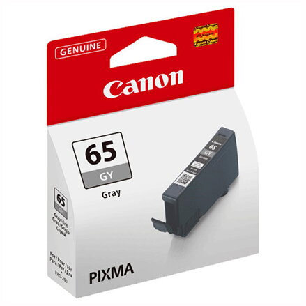 Canon originál ink CLI-65GY, gray, 12.6ml, 4219C001, Canon Pixma Pro-200, šedá