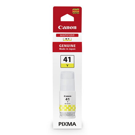 Canon originál ink 4545C001, yellow, 7700str., 70ml, GI-41 Y, Canon PIXMA G1420, G2420, G2460, G3420, G3460, žltá