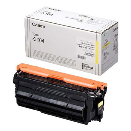 Canon originál toner T04, yellow, 27500str., 2977C001, high capacity, Canon imageRUNNER C47xi, C47xiZ, O, žltá
