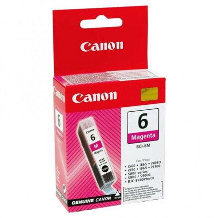 Canon originál ink BCI6PM, photo magenta, 13 4710A002, Canon S800, 820D, 830D, 900, 9000, i950, photo magenta