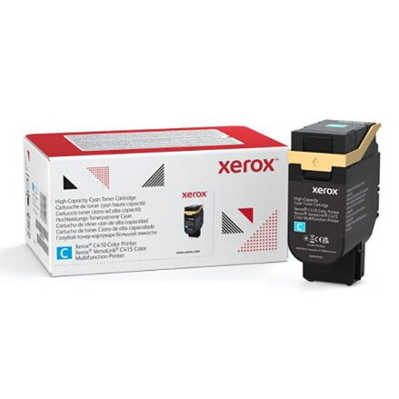 Xerox originál toner 006R04765, cyan, 7000str., high capacity, Xerox Versalink C410, C415, O, azurová
