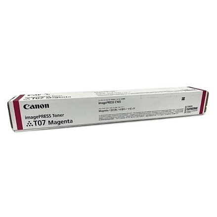 Canon originál toner T07 M, 3643C001, magenta, 37500str., Canon ImagePRESS C165, c170, c270, Lite C165, C265, C270, purpurová