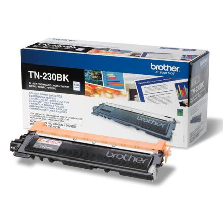 Brother originál toner TN230BK, black, 2200str., Brother HL-3040CN, 3070CW, DCP-9010CN, 9120CN, MFC-9320CW, O, čierna