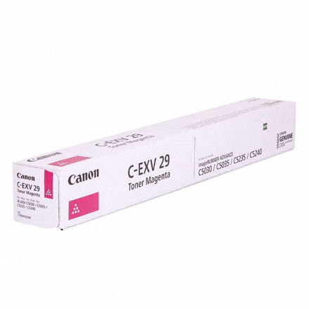 Canon originál toner CEXV29, magenta, 27000str., 2798B002, Canon iR-C5030, 5035, O, purpurová