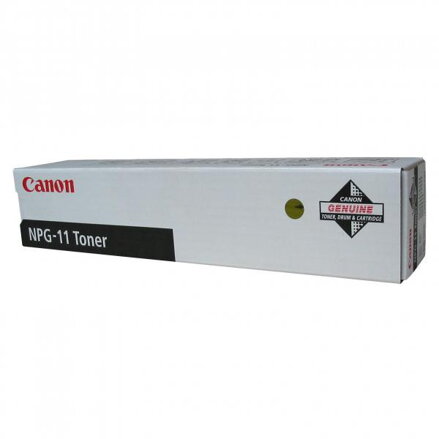 Canon originál toner NPG11, 1382A002, black, 5000str., 280g, DOPREDAJ, čierna