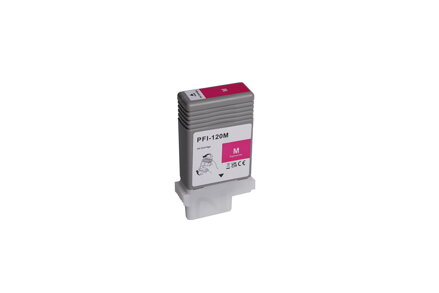 Renovovaná atramentová náplň 2887C001, PFI120M, 130ml listov pre tlačiarne Canon (ORINK BULK), purpurová