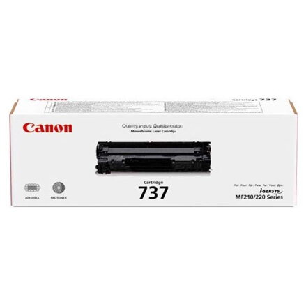 Canon originál toner CRG737, black, 2400str., 9435B002, Canon MF229, MF226, MF217, MF216, MF212, MF211, MF237, O, čierna