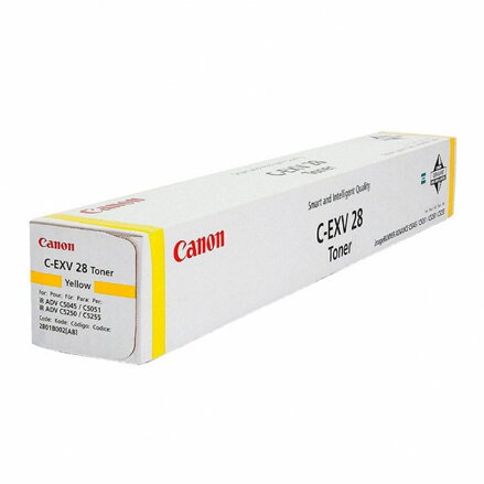 Canon originál toner CEXV28, yellow, 38000str., 2801B002, Canon iR-C5045, 5051, O, žltá