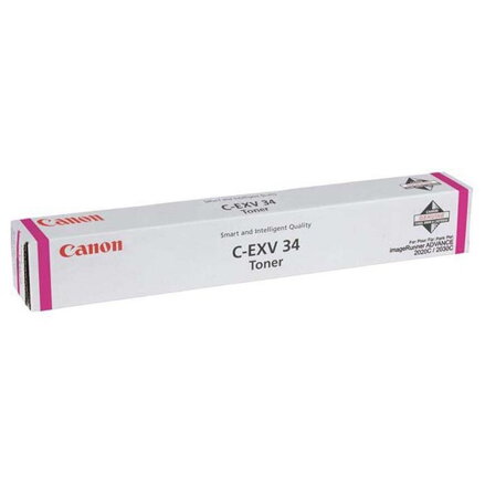 Canon originál toner CEXV34, magenta, 19000str., 3784B002,3784B003, Canon iR-C2020, 2030, O, purpurová