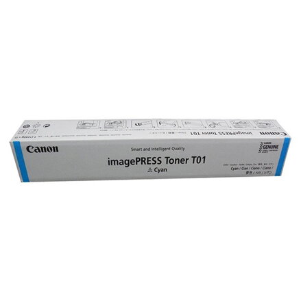 Canon originál toner T01, cyan, 8067B001, Canon imagePRESS IP C800, 700, 600, O, azurová