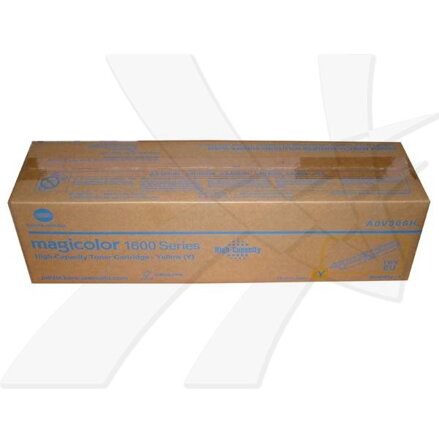 Konica Minolta originál toner A0V306H, yellow, 2500str., Konica Minolta QMS MC1650EN, MC1650END, MC1650, 1600W ,MC1680, O, žltá