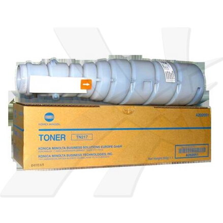 Konica Minolta originál toner TN217K, black, 17500str., A202051, Konica Minolta Bizhub C223, 283, 512g, O, čierna