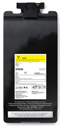 Epson originál ink C13T56F400, yellow, žltá