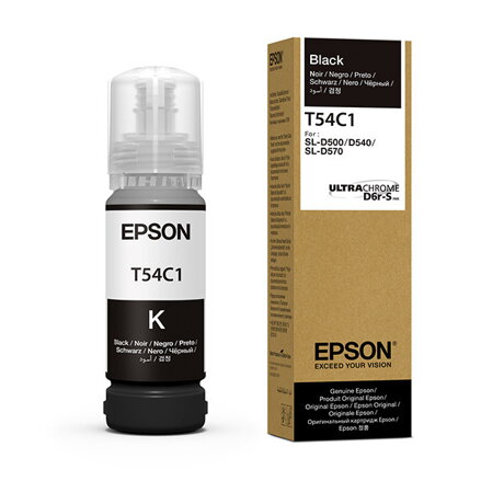 Epson originál ink C13T54C120, black, čierna Epson originál ink C13T54C120, black, čierna