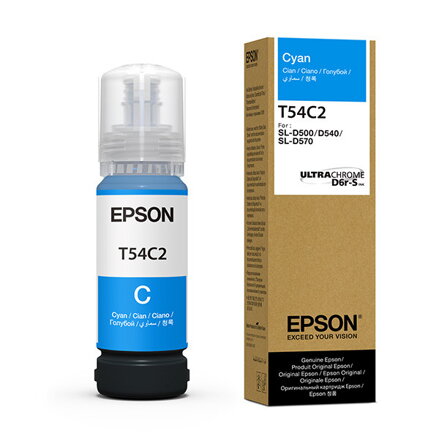 Epson originál ink C13T54C220, cyan, azurová Epson originál ink C13T54C220, cyan, azurová