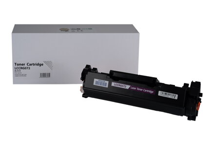 Kompatibilná tonerová náplň 5647C002, CRG072, , 1400 listov pre tlačiarne Canon (Orink White Box), čierna