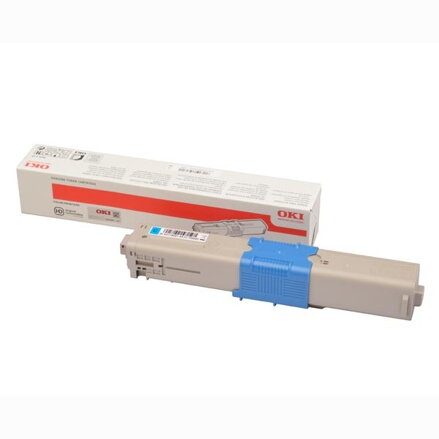 OKI originál toner 46508711, cyan, 3000str., high capacity, OKI C332, MC363, O, azurová