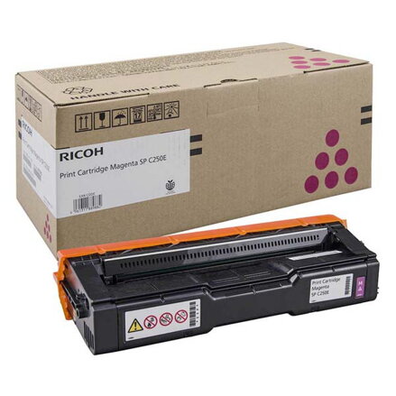 Ricoh originál toner 407545, magenta, 1600str., Ricoh SPC 250E, O, purpurová