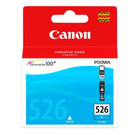 Canon originál ink CLI526C, cyan, 9ml, 4541B001, Canon Pixma  MG5150, MG5250, MG6150, MG8150, azurová