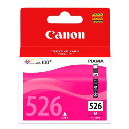 Canon originál ink CLI526M, magenta, 9ml, 4542B001, Canon Pixma  MG5150, MG5250, MG6150, MG8150, purpurová