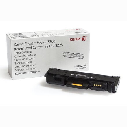 Xerox originál toner 106R02778, black, 3000str., Xerox Phaser 3052,3260, WorkCentre 3215,3225, O, čierna