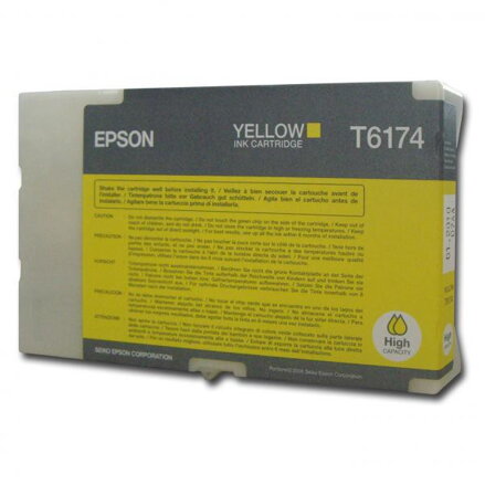 Epson originál ink C13T617400, yellow, 100ml, high capacity, žltá