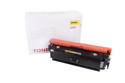 HP kompatibilná tonerová náplň CF362X, 508X,  0455C001,  CRG040H, 9500 listov, žltá