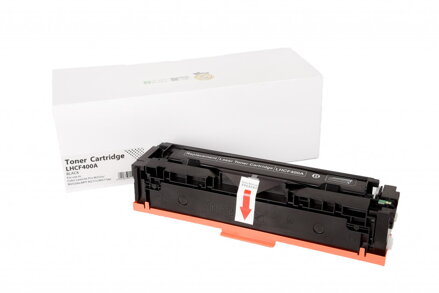 HP kompatibilná tonerová náplň CF400A, 1500 listov (Orink white box), čierna