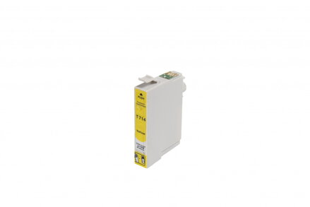 Epson kompatibilná atramentová náplň C13T07144012 / C13T08944011, 13,5ml (BULK), žltá