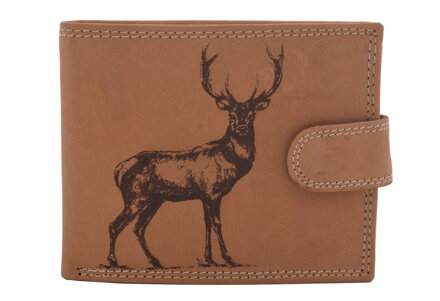 Pánska peňaženka MERCUCIO natural vzor 4 jeleň celý 2911927