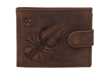 Pánska peňaženka MERCUCIO svetlohnedá embos rak 2911927